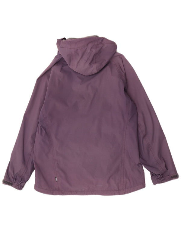 Jaqueta impermeável com capuz feminina Sprayway UK 12 poliamida roxa média