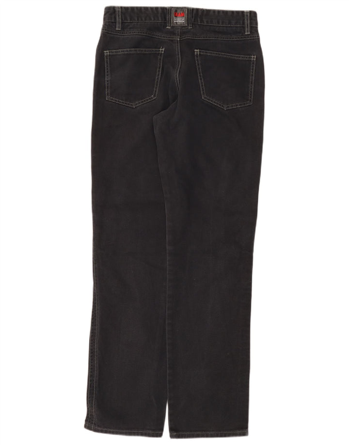 Slam Womens Straight Jeans IT 44 Médio W30 L33 Algodão Cinza