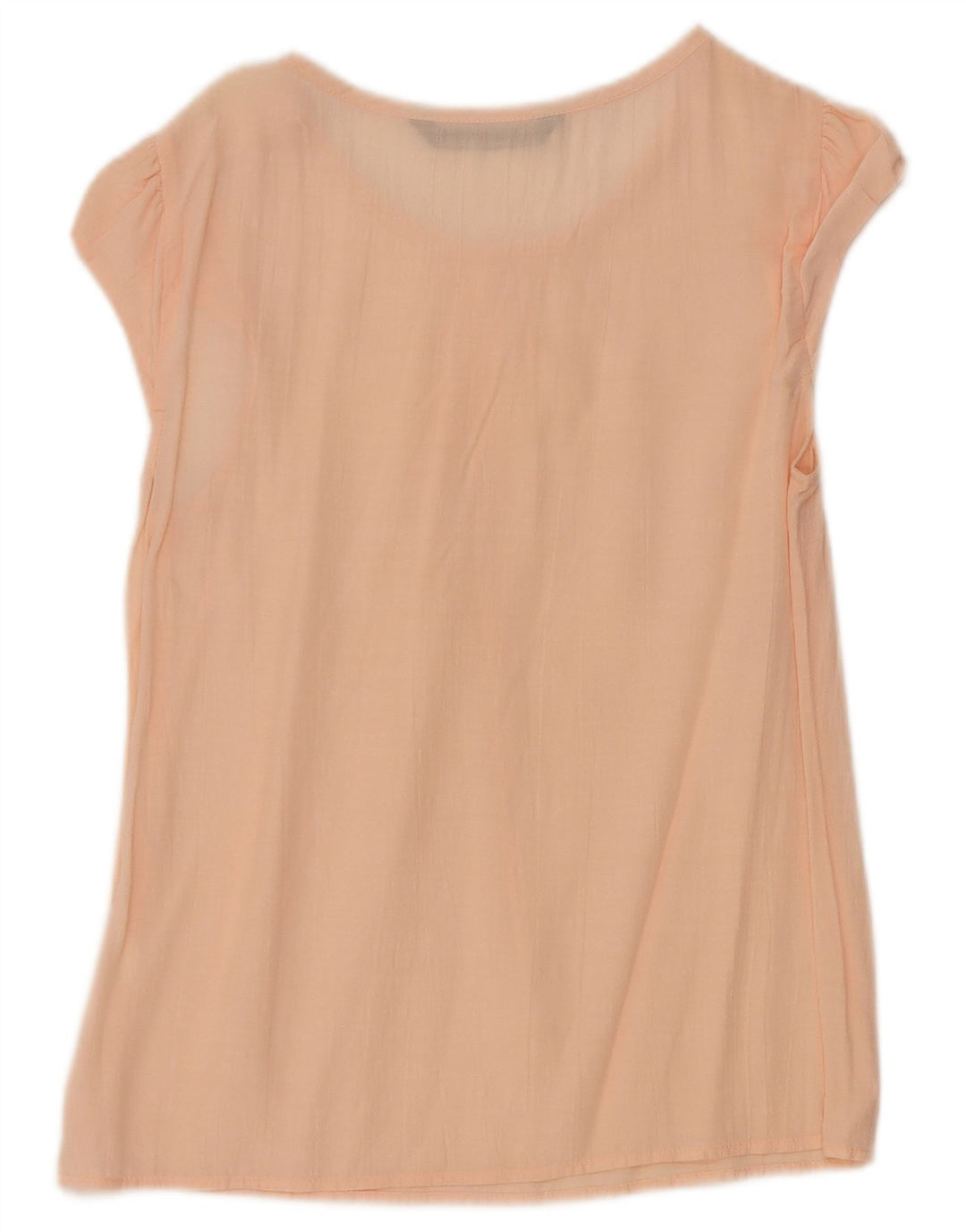 Zara Blusa Feminina Top UK 8 Pequena Rosa