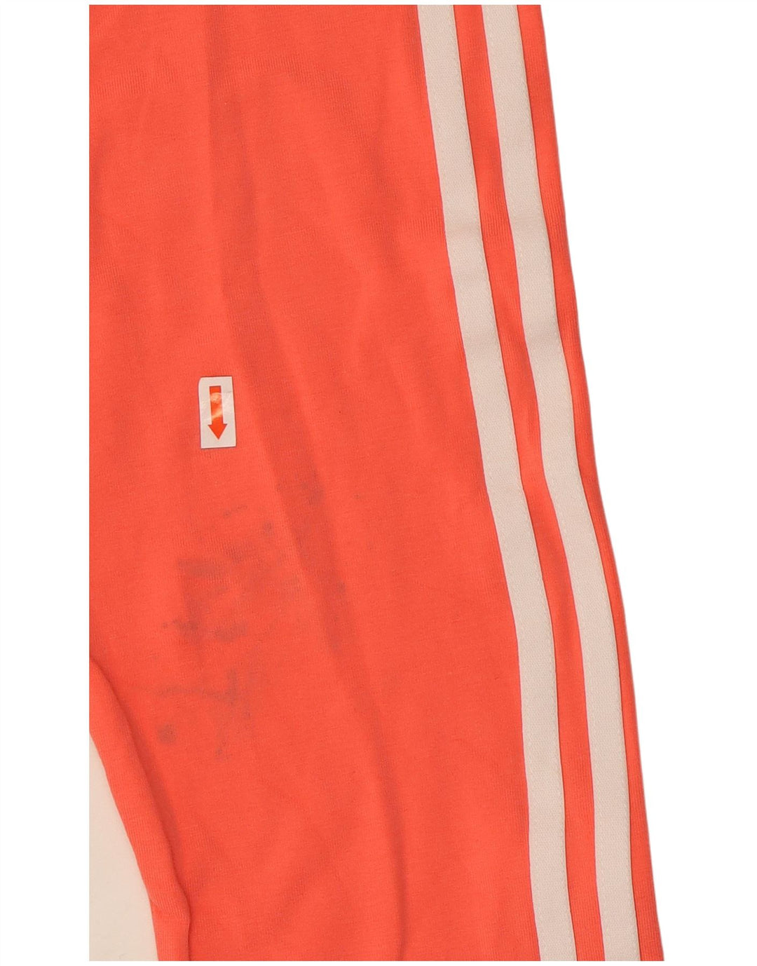 Leggings Adidas Femininas UK 14 Médio Laranja Algodão