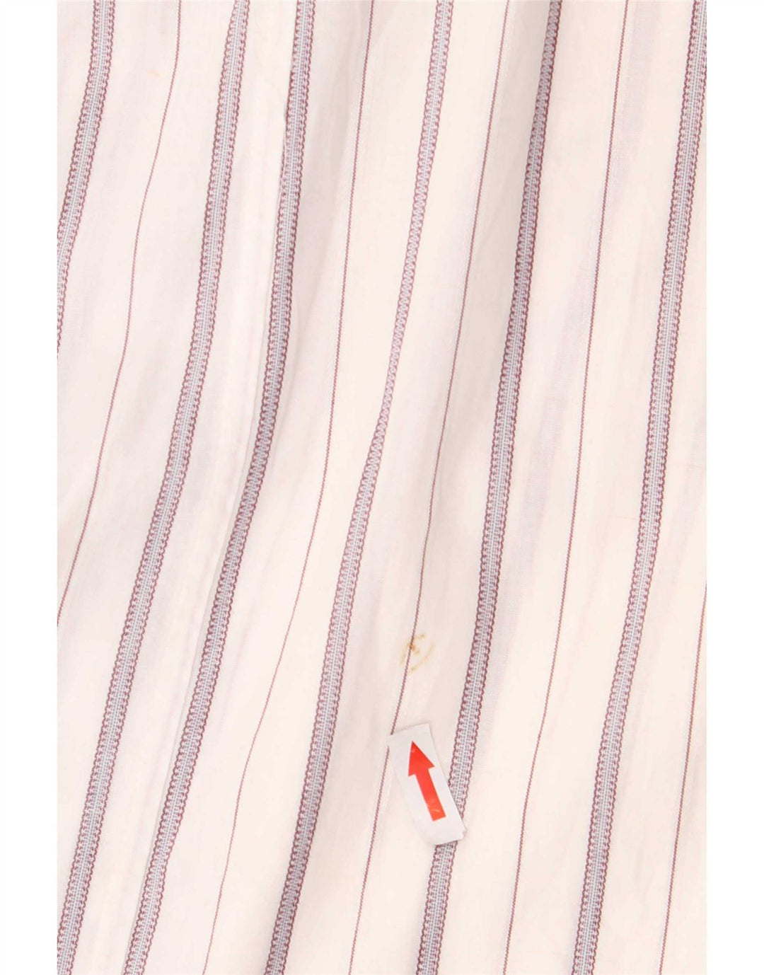 Pulôver feminino Benetton manga 3/4 Reino Unido 10 pequeno listrado branco