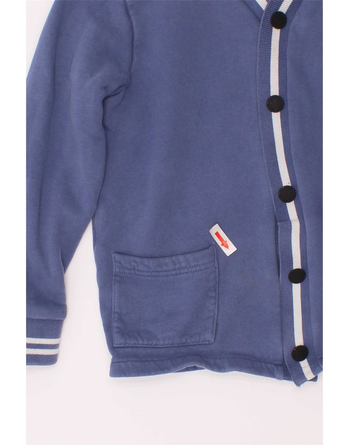 Jaqueta de agasalho gráfico Ted Baker Boys 5-6 anos algodão azul