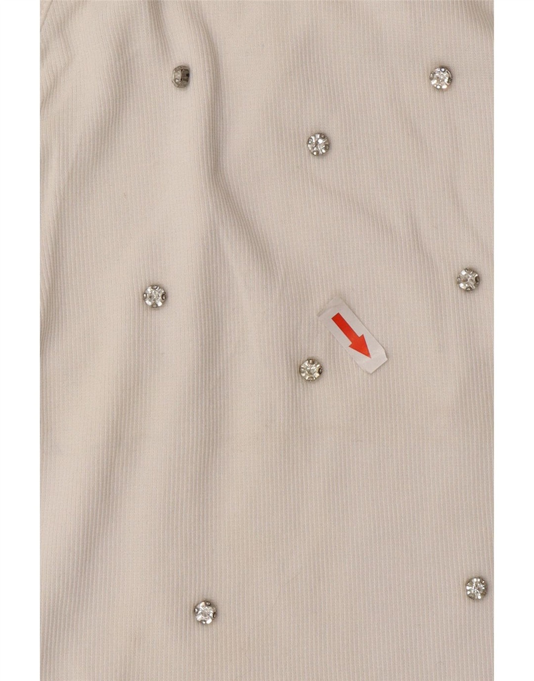 Zara Womens Crop Halter Top Reino Unido 8 Pequeno Branco