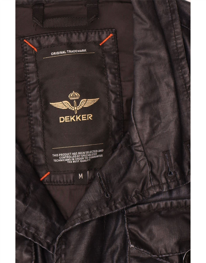 Jaqueta utilitária masculina Dekker UK 38 azul marinho médio