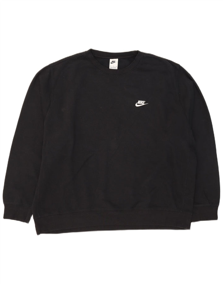 Moletom masculino Nike Jumper 2XL algodão preto
