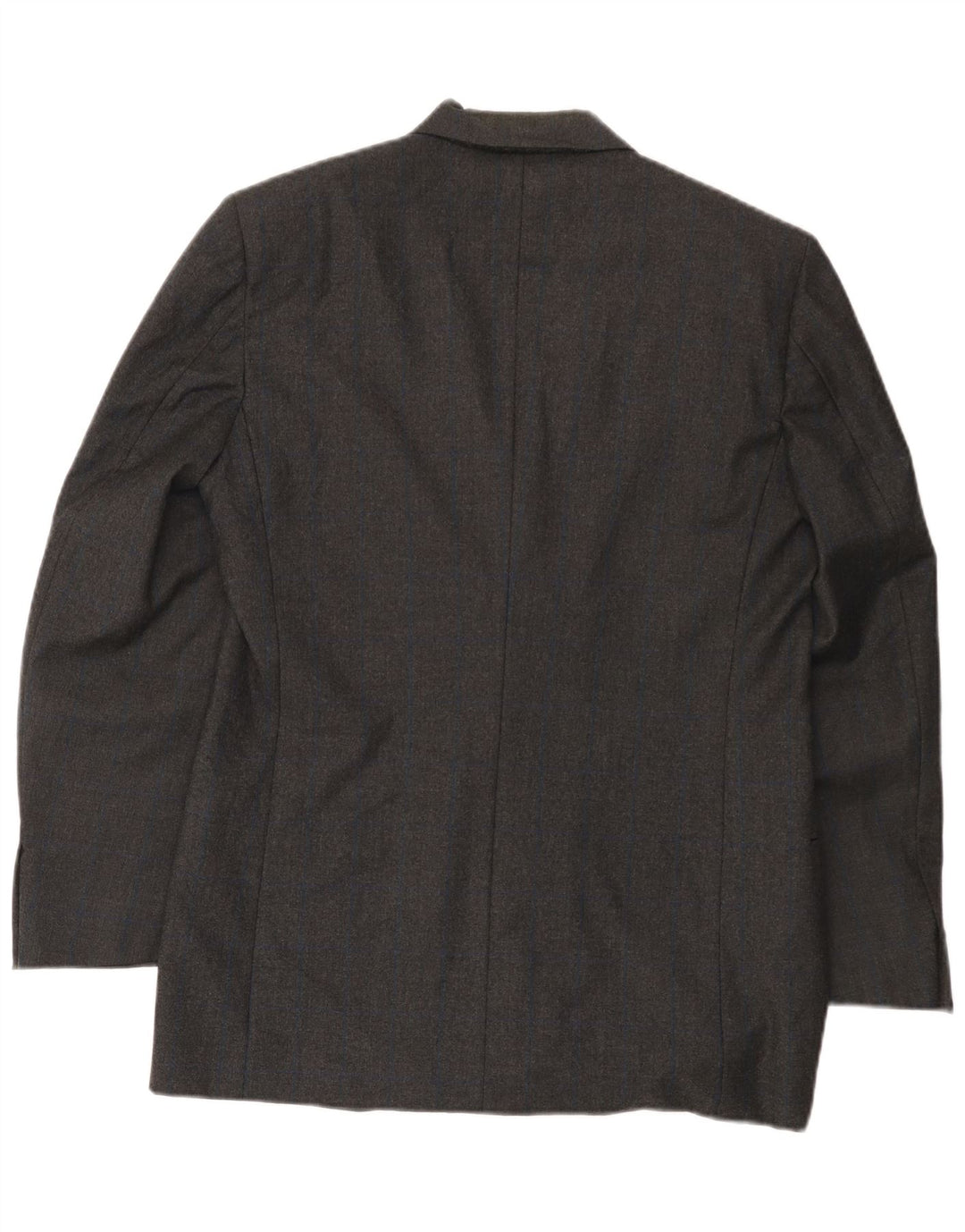 Jaqueta blazer masculina Verri com peito duplo IT 48 lã cinza médio