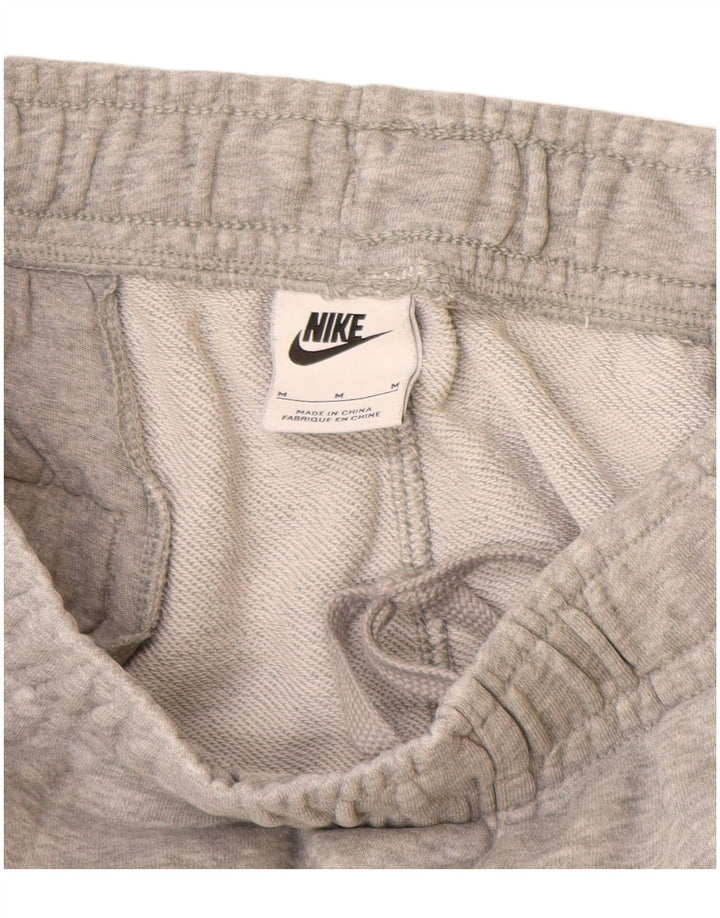 Calça de treino masculina Nike Joggers cinza médio algodão manchado
