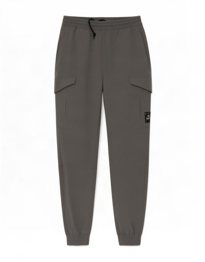 Calça de treino Nike masculina Cargo Joggers cinza médio nylon