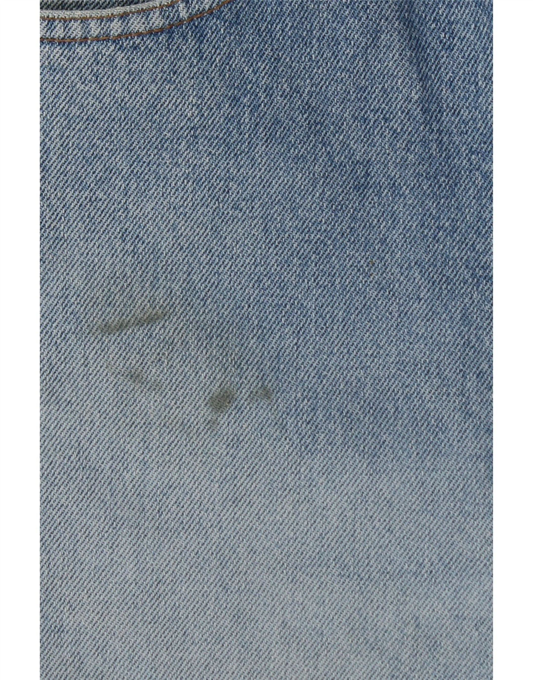 SISLEY Calça jeans reta masculina W34 L30 algodão azul