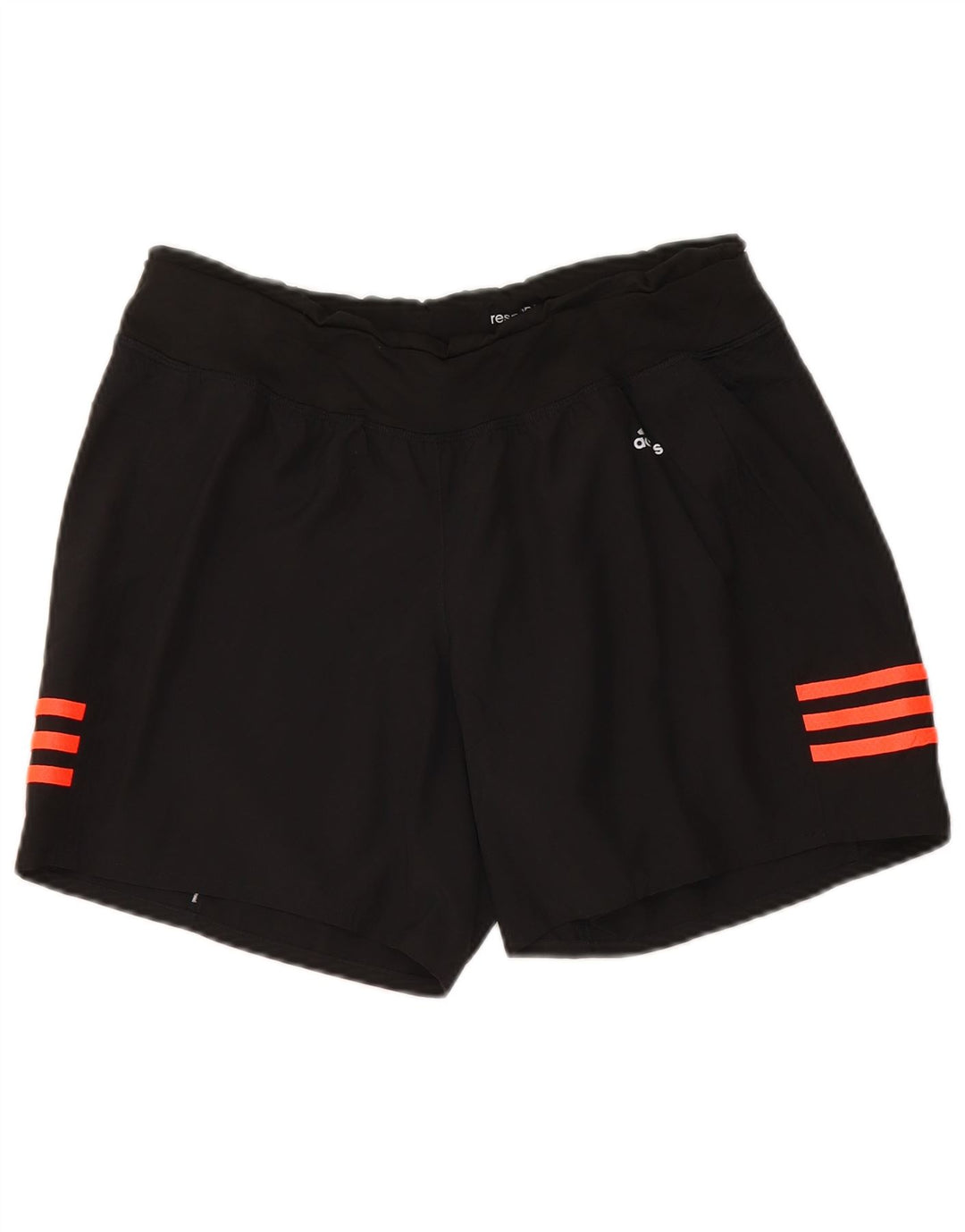 Adidas Womens Climalite Sport Shorts UK 8/10 Pequeno Poliéster Preto