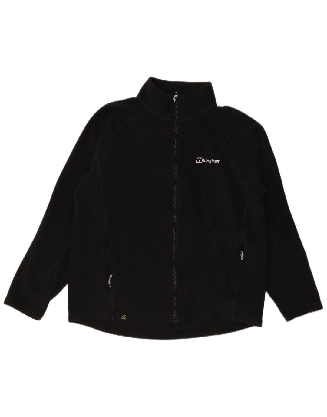Jaqueta de lã feminina Berghaus UK 16 grande poliéster preto