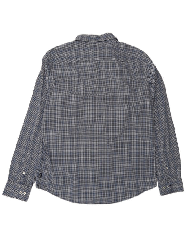 Camisa masculina Armani Jeans XL azul marinho guingão