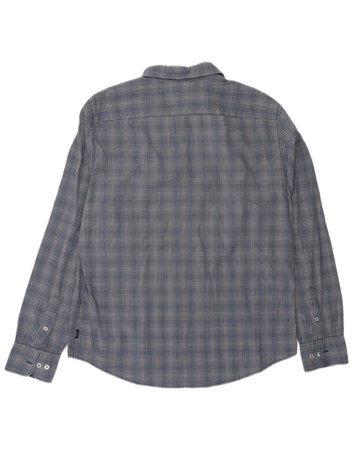 Camisa masculina Armani Jeans XL azul marinho guingão
