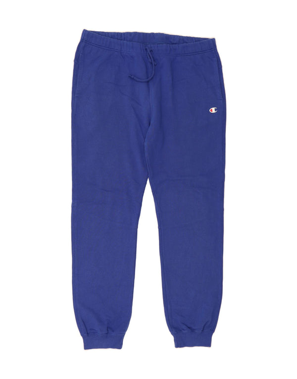 CHAMPION Calça de treino feminina joggers 2XL algodão azul