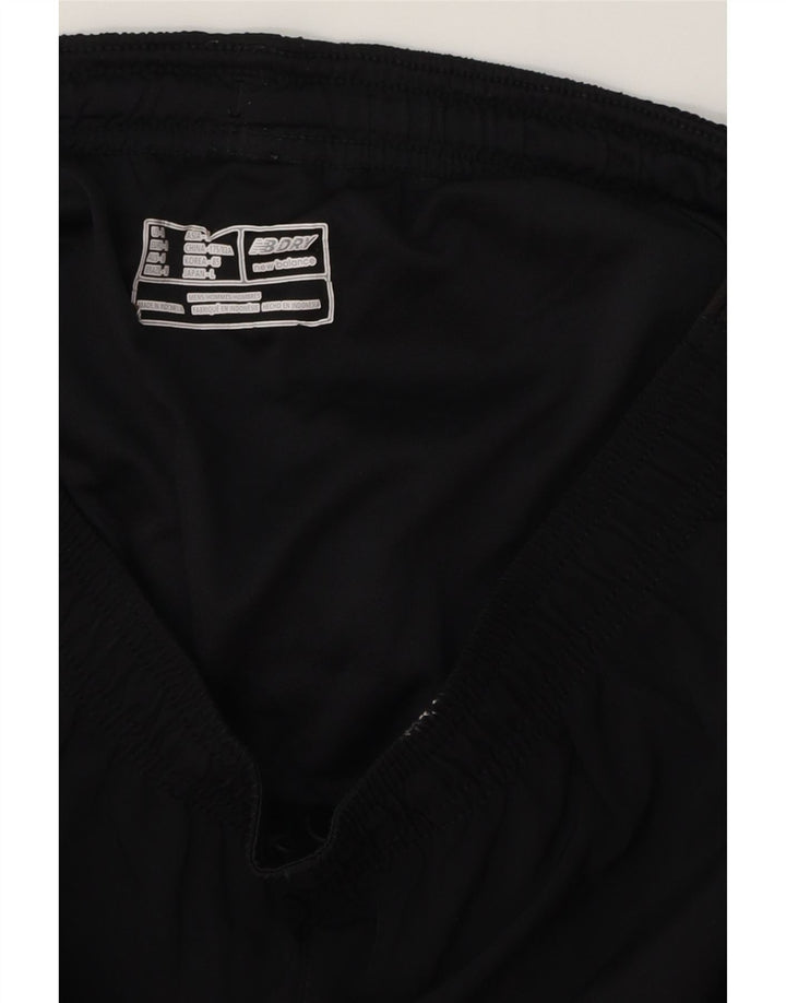 Shorts esportivos masculinos New Balance grande poliéster colorblock preto