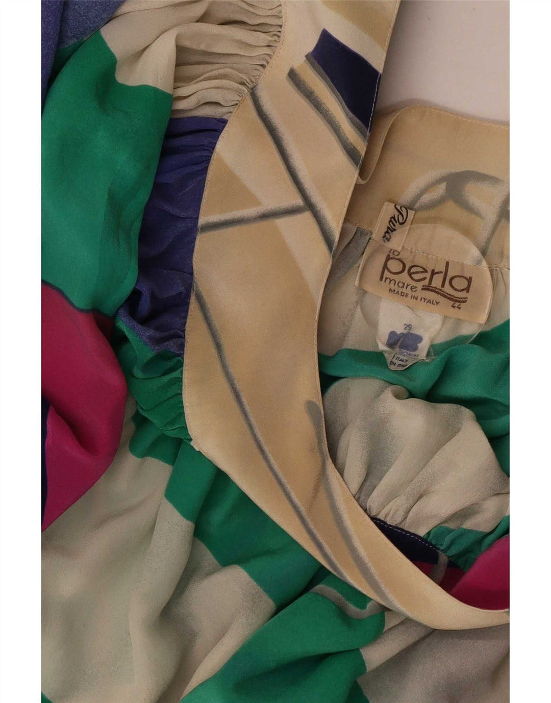 Vestido feminino Perla Oversized Shift IT 44 médio listrado multicolorido