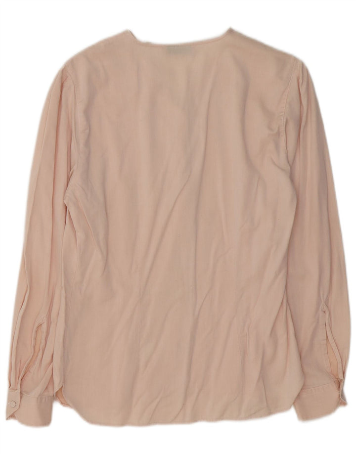 Blusa feminina vintage IT 44 médio algodão rosa