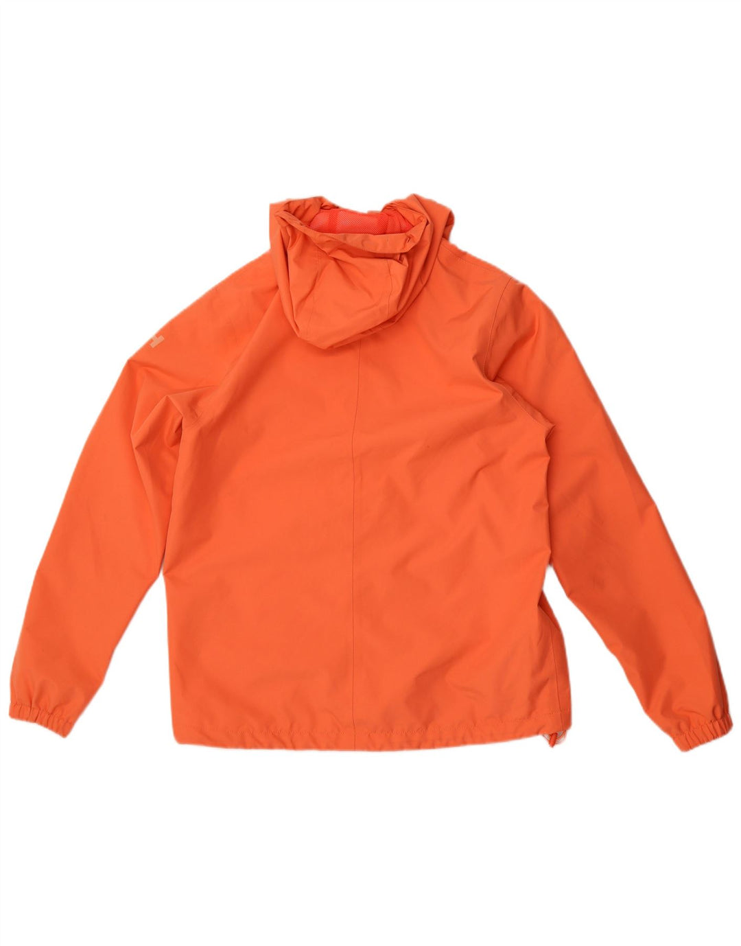 Jaqueta de chuva com capuz feminino Helly Hansen UK 14 poliéster laranja médio