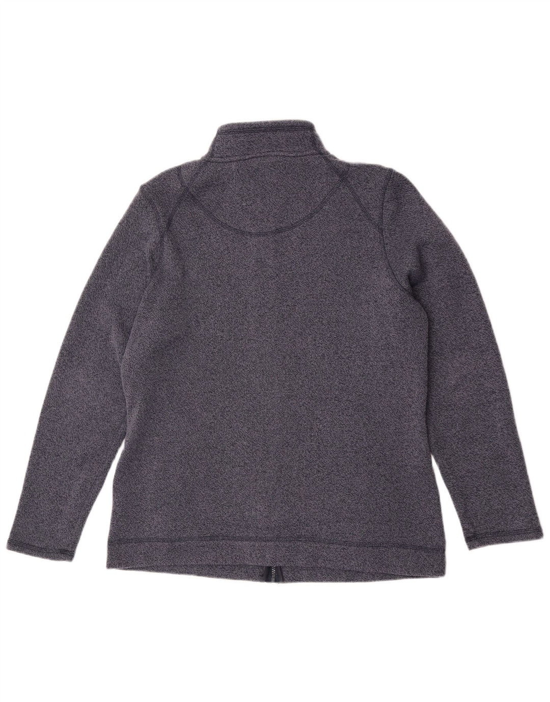 Jaqueta superior do fato de treino das mulheres estranhas dos peixes poliéster manchado azul grande Reino Unido 16