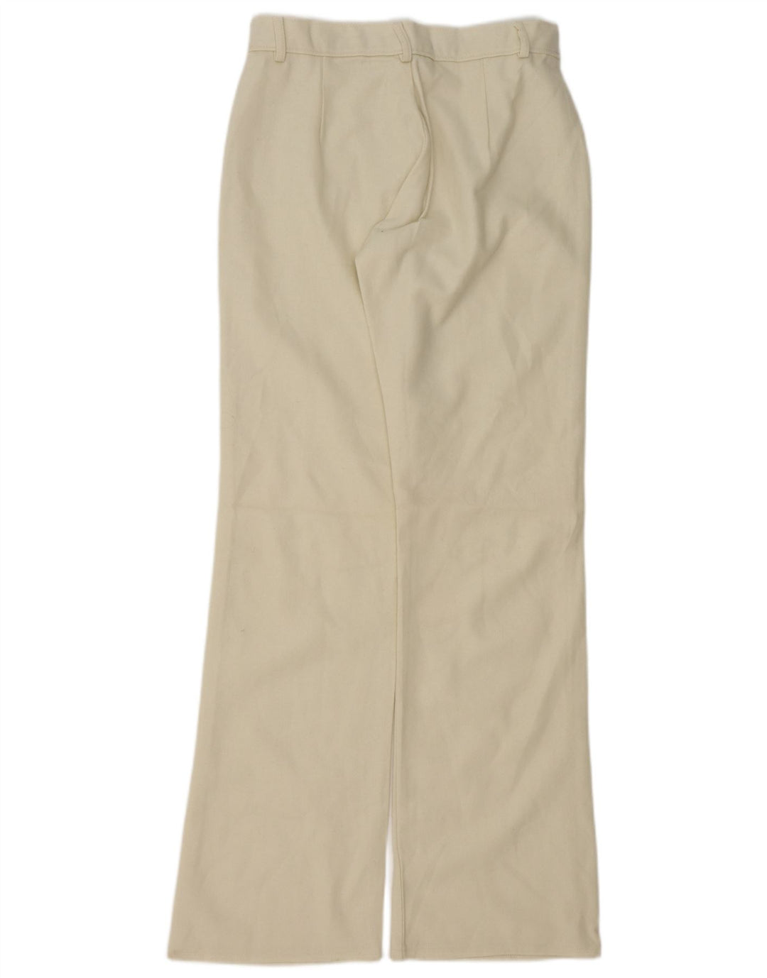 Calça casual feminina vintage bootcut W30 L34 off white