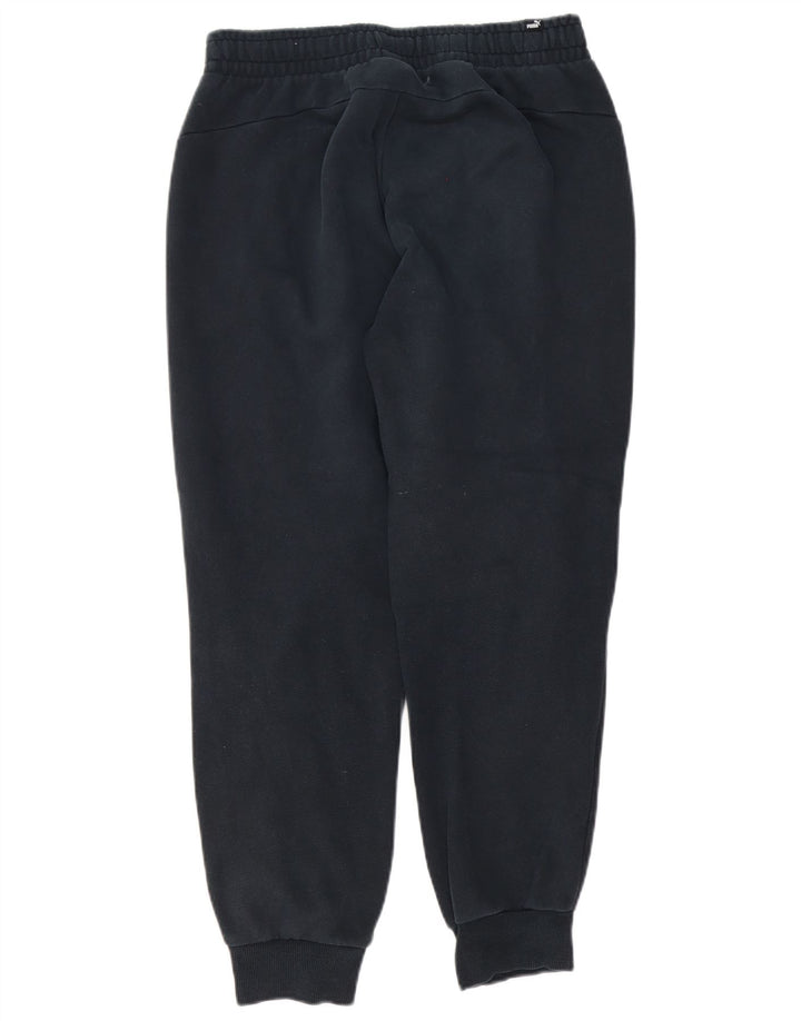 Calça de treino masculina Puma Joggers médio algodão preto