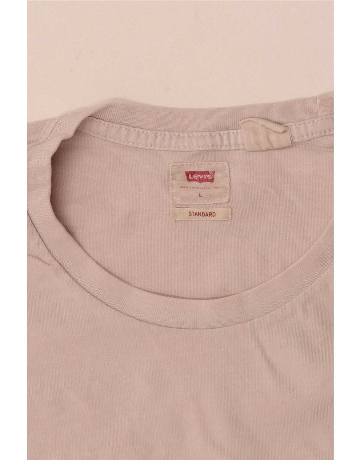 Camiseta masculina Levi's Standard Fit grande rosa