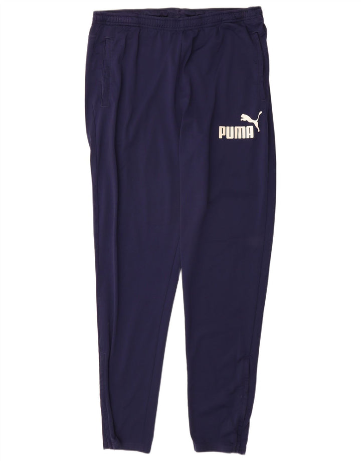 Calça de treino masculina PUMA XL azul marinho