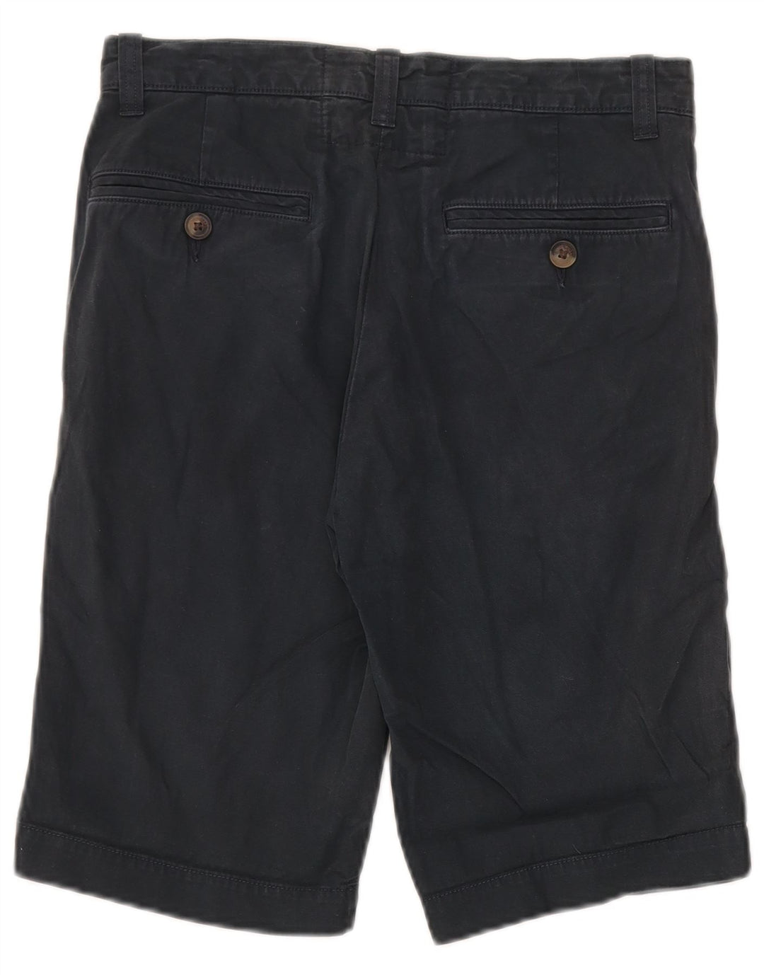Shorts Chino feminino Jack Wills W28 médio algodão azul marinho