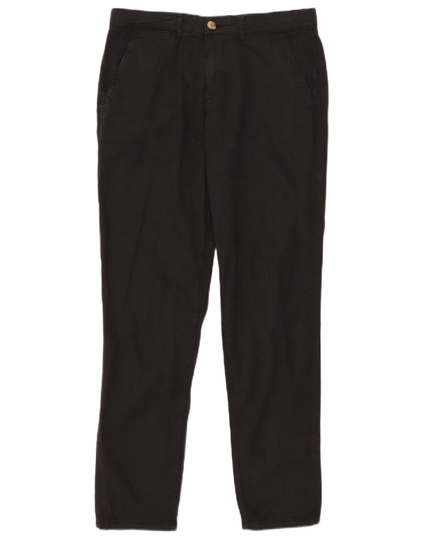 Zara Calça Chino Feminina Slim EU 36 XS W26 L28 Preta