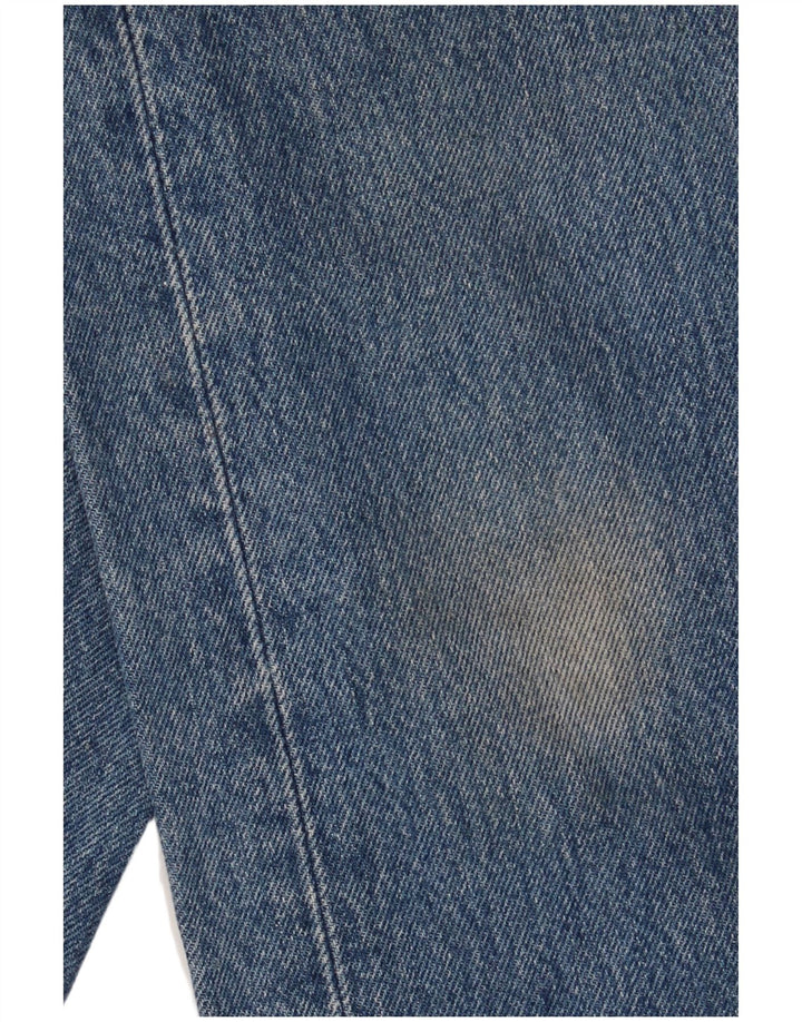 LEVI'S Masculino 501 Straight Jeans W31 L30 Azul Algodão