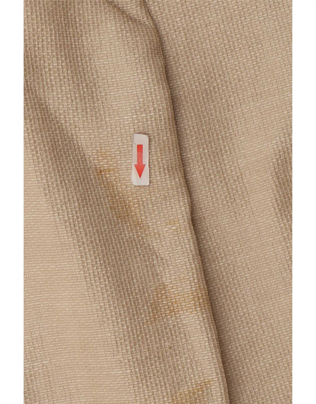 Jaqueta blazer feminina Zara Reino Unido 12 algodão bege médio