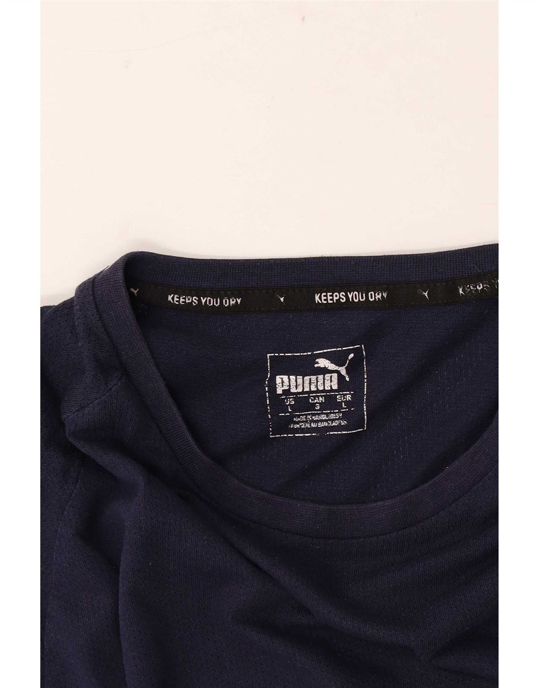 Camiseta masculina Puma grande azul marinho