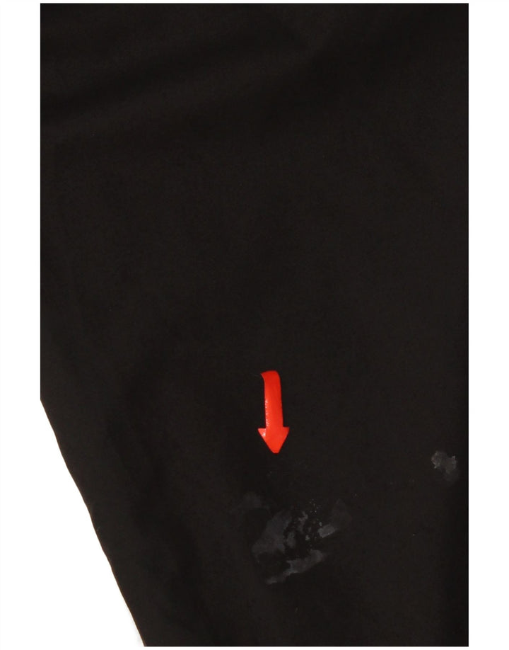 Jaqueta corta-vento masculina Puma com capuz e pulôver UK 42 XL poliéster preto