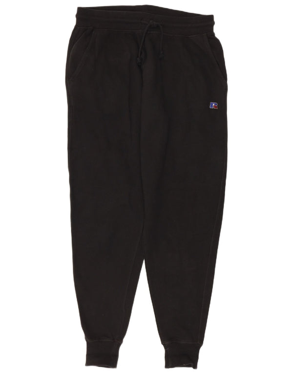 Russell Athletic Mens Calças de treino Joggers XS algodão preto
