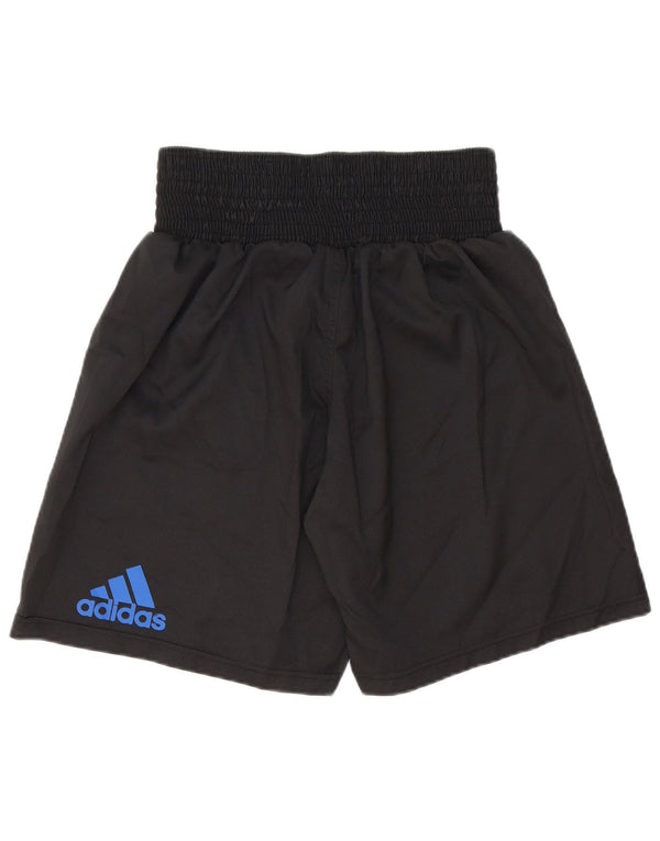 Adidas Mens Boxing Sport Shorts Pequenos Esportes Pretos De Poliéster