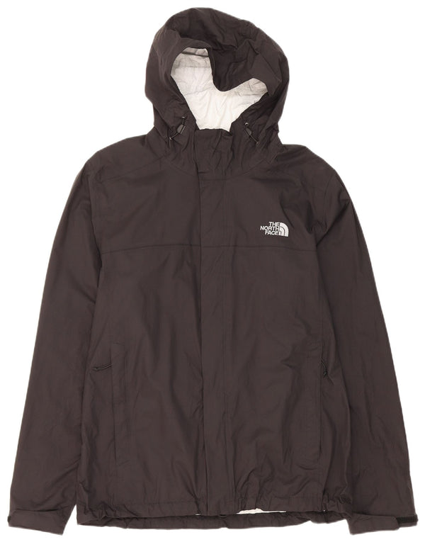 Jaqueta de chuva masculina com capuz The North Face UK 40 grande preta