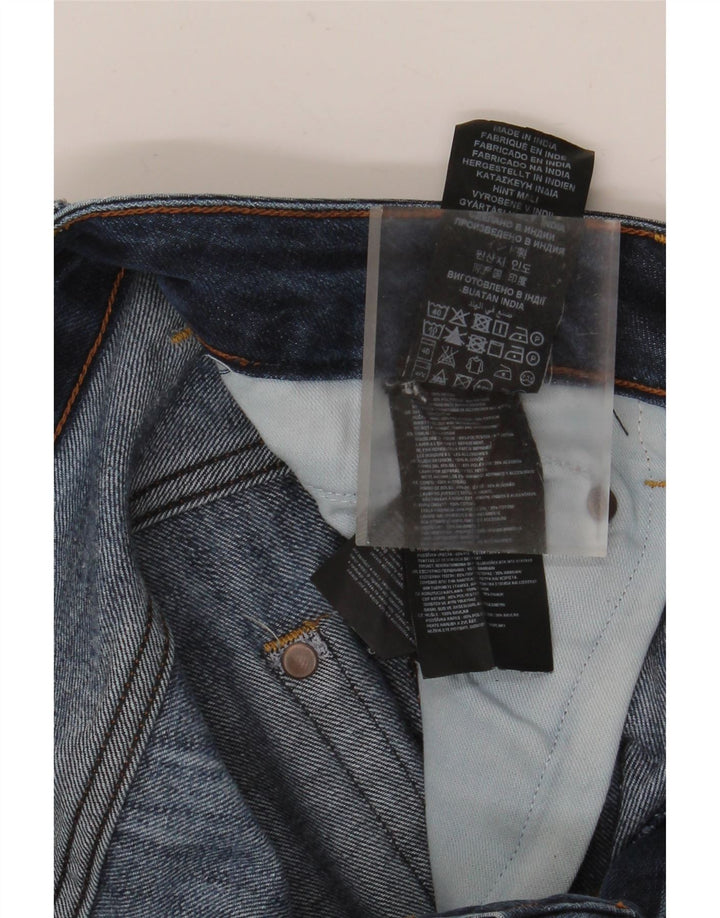 G-Star Masculino Radar Slim Jeans W32 L34 Azul Algodão
