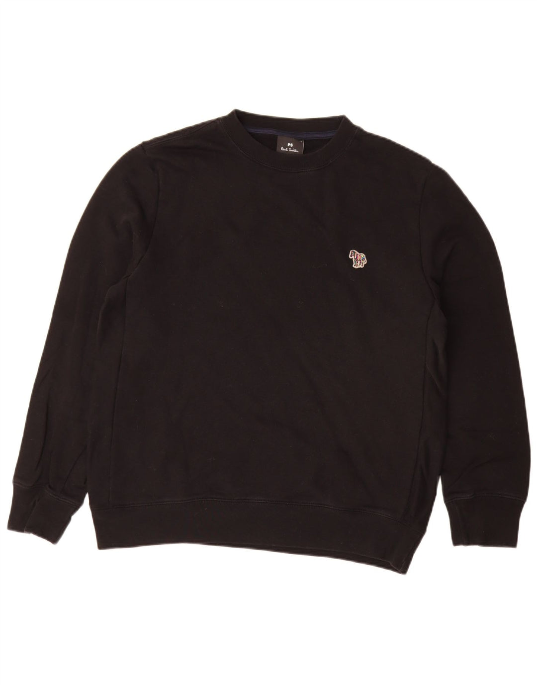 Paul Smith moletom masculino jumper grande algodão preto