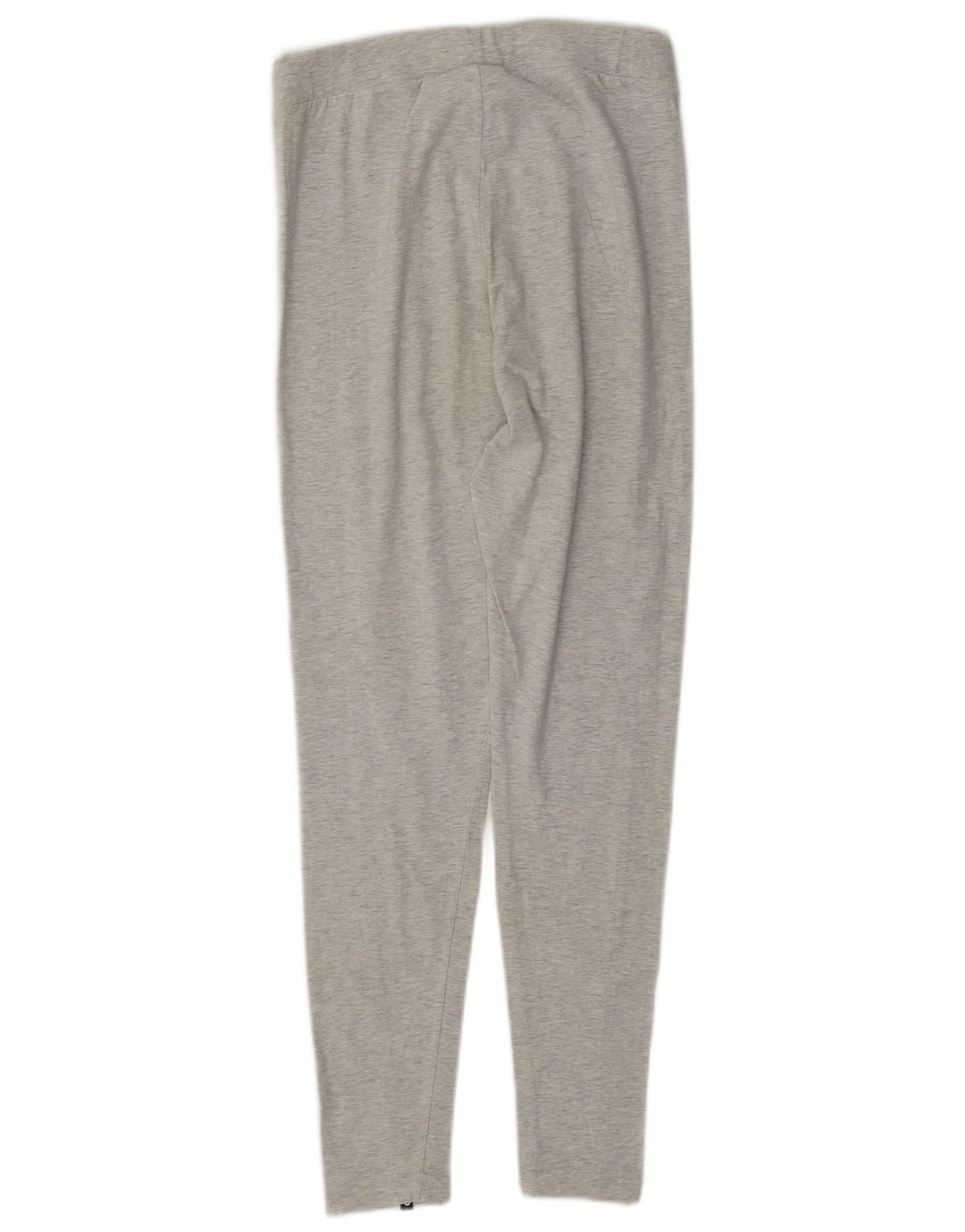 Adidas Womens Graphic Leggings UK 12 Medium Grey Colourblock Algodão