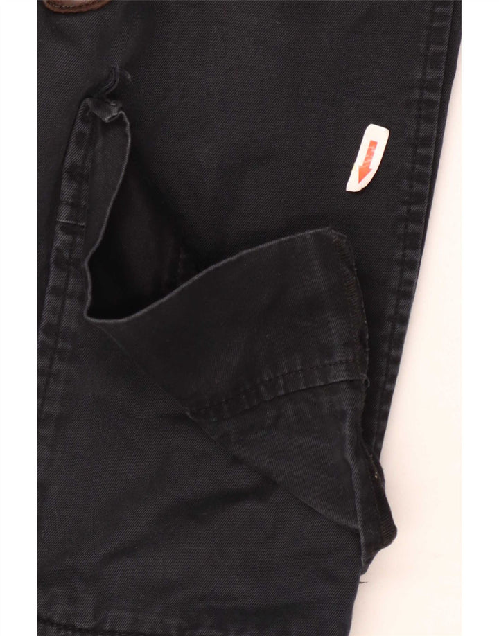 Casaco Duffle Masculino com Capuz Zara Reino Unido 36 Pequeno Algodão Azul Marinho