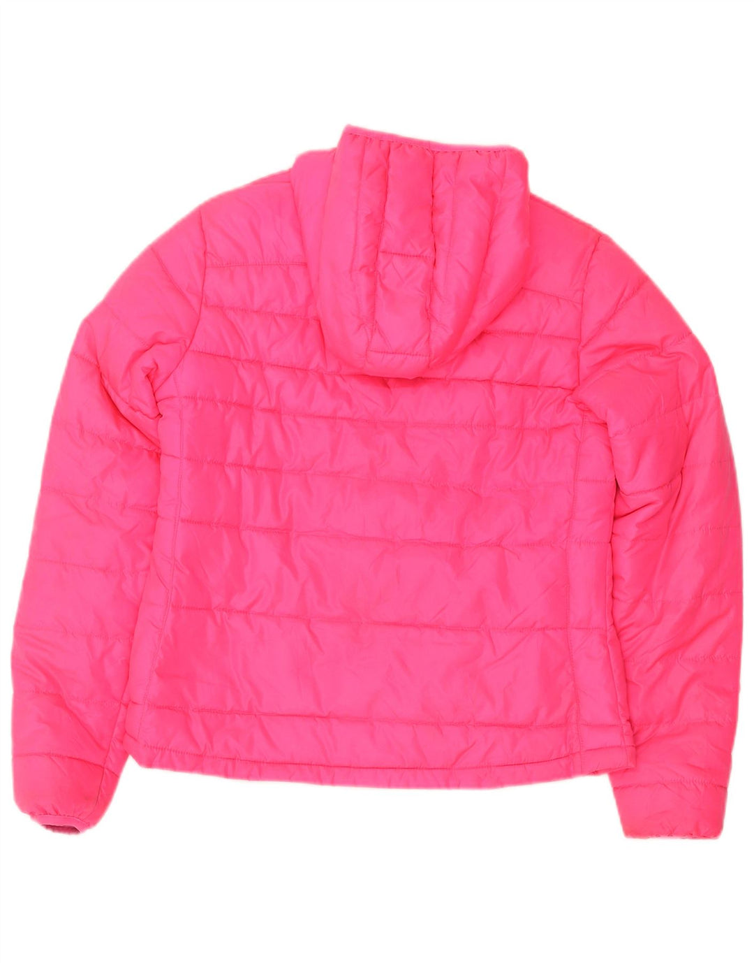 Jaqueta acolchoada com capuz para meninas Diadora 13-14 anos poliéster rosa