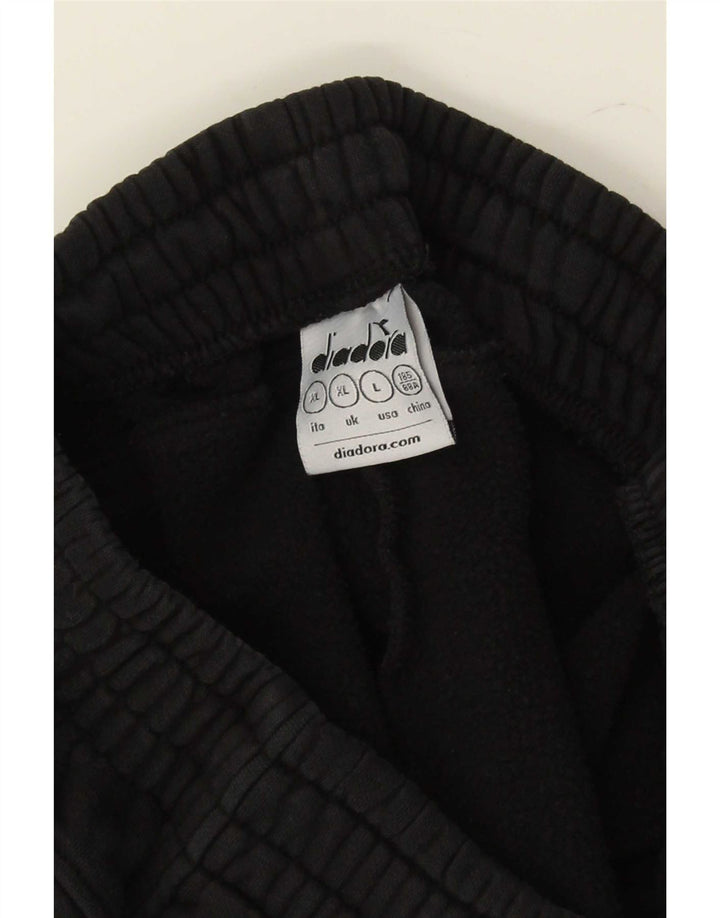 Calças de treino masculinas Diadora XL preto