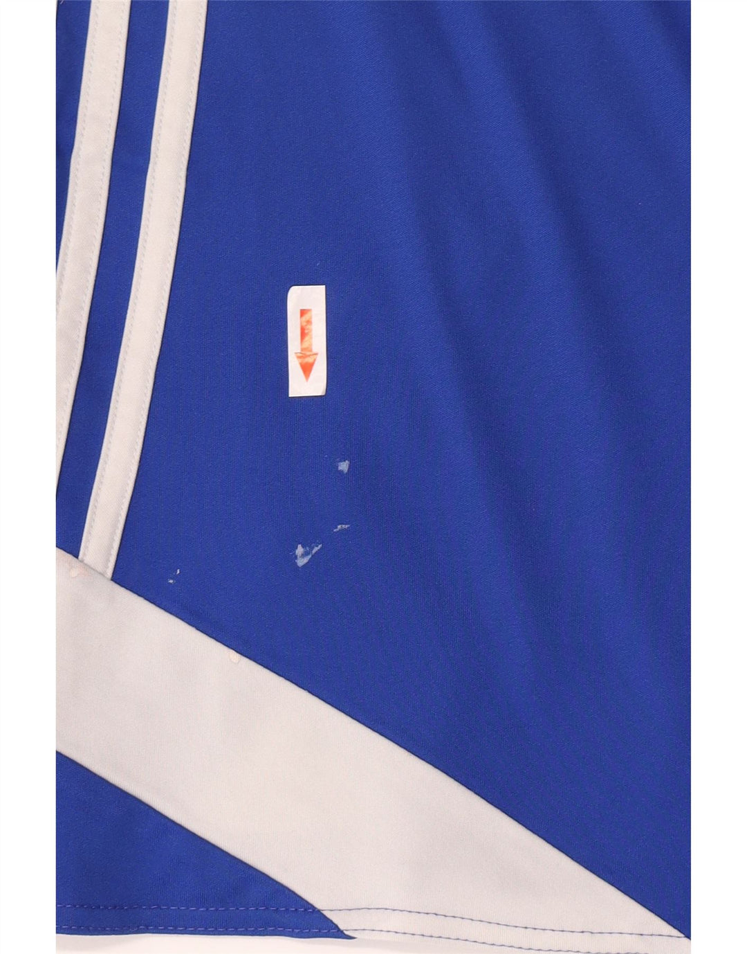 Shorts esportivos masculinos Adidas XL azul colorblock poliéster