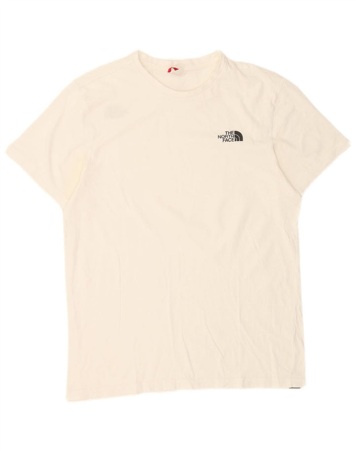 Camiseta masculina The North Face grande branca
