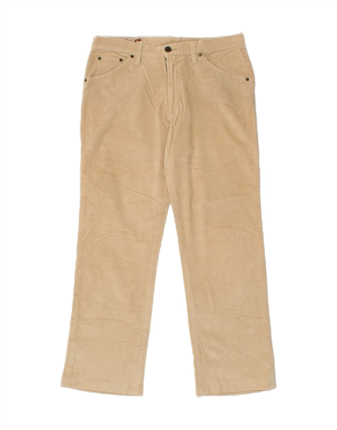 MARLBORO CLASSICS Womens Regular Fit Casual Trousers W30 L27  Beige Vintage Marlboro Classics and Second-Hand Marlboro Classics from Messina Hembry 