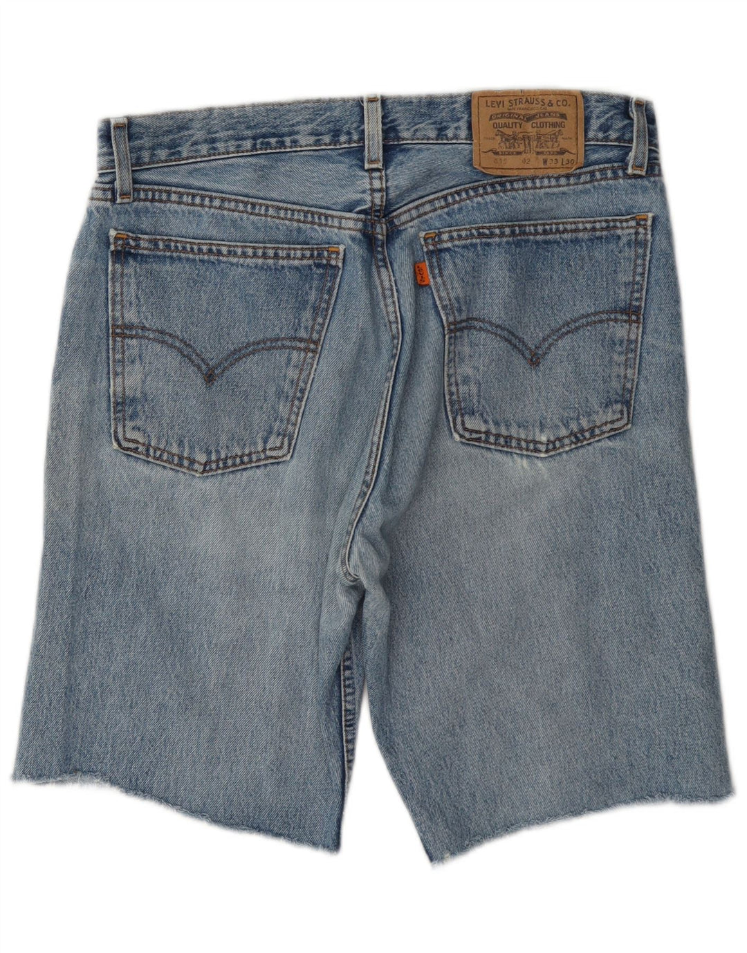 Shorts jeans masculino 515 Levi's W33 azul médio algodão