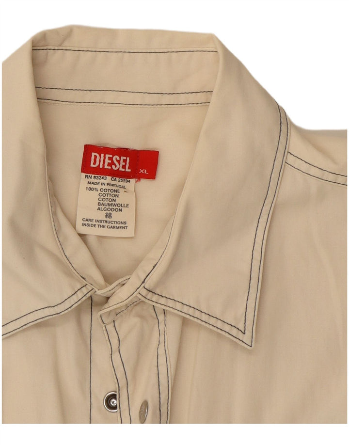 Camisa Diesel Masculina XL Off White