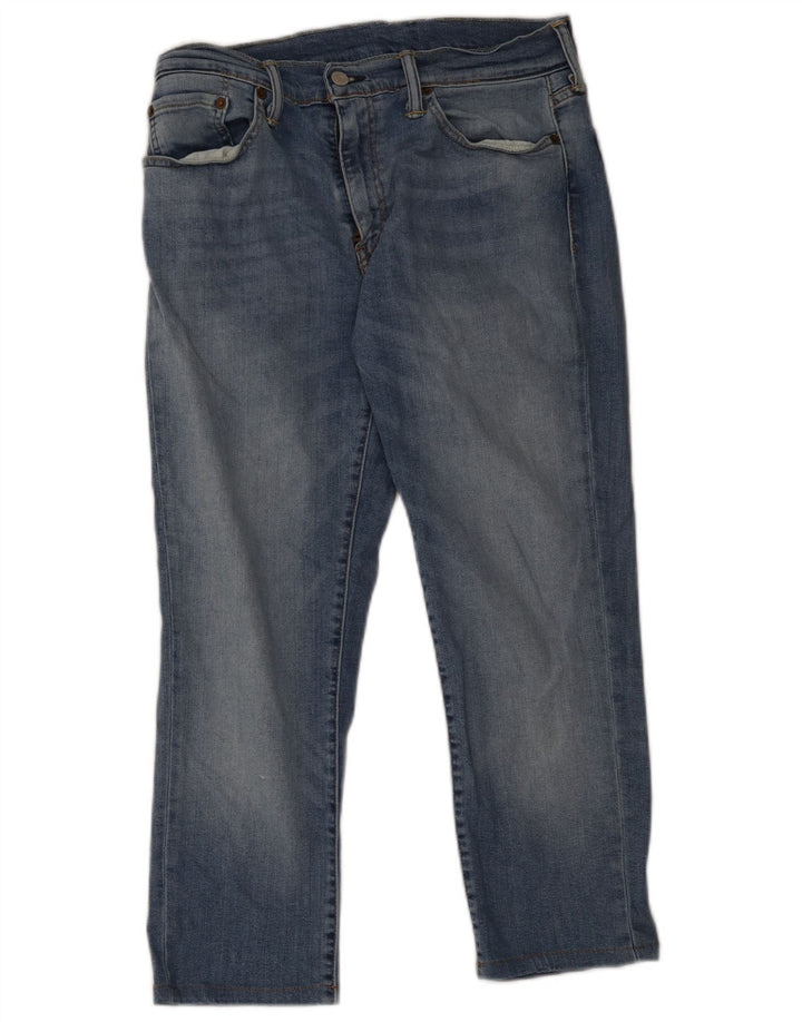 Levi's Masculino 511 Cropped Slim Jeans W33 L25 Azul Algodão