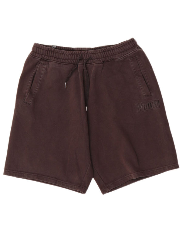 Puma Mens Graphic Sport Shorts Médio Preto
