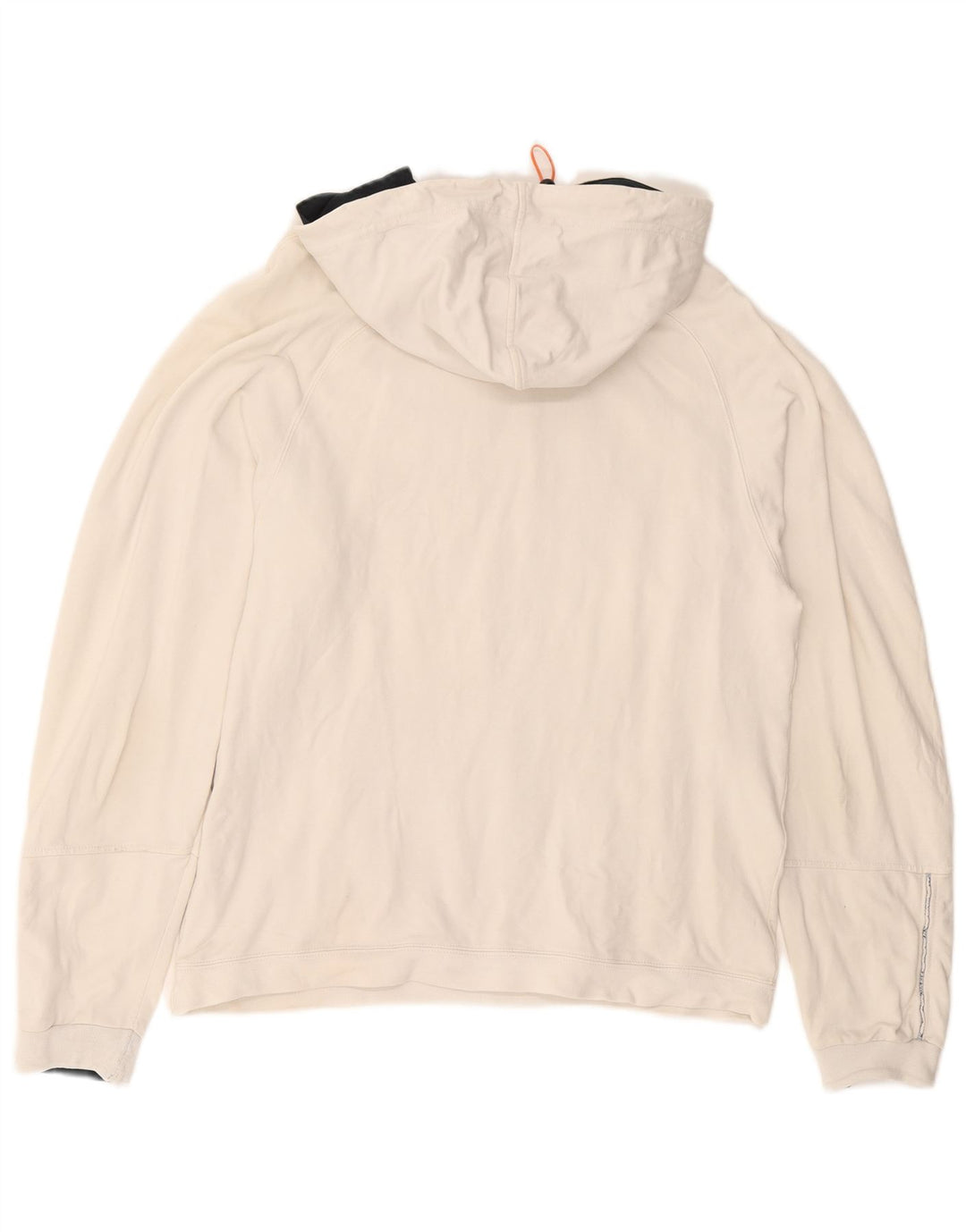 CHAMPION Suéter com capuz gráfico masculino médio off white